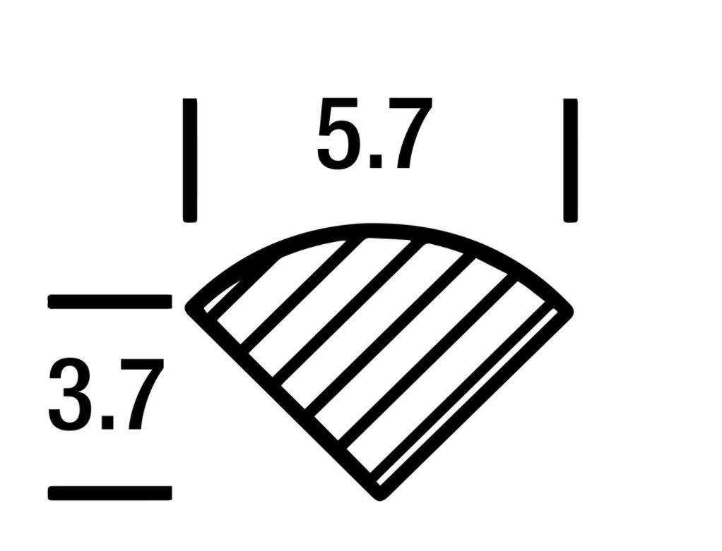 Schweißdraht Profil A 90-5.7 / ABS (weiß)